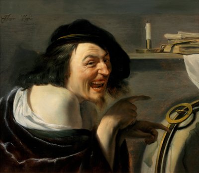 Democritus by Johannes Moreelse